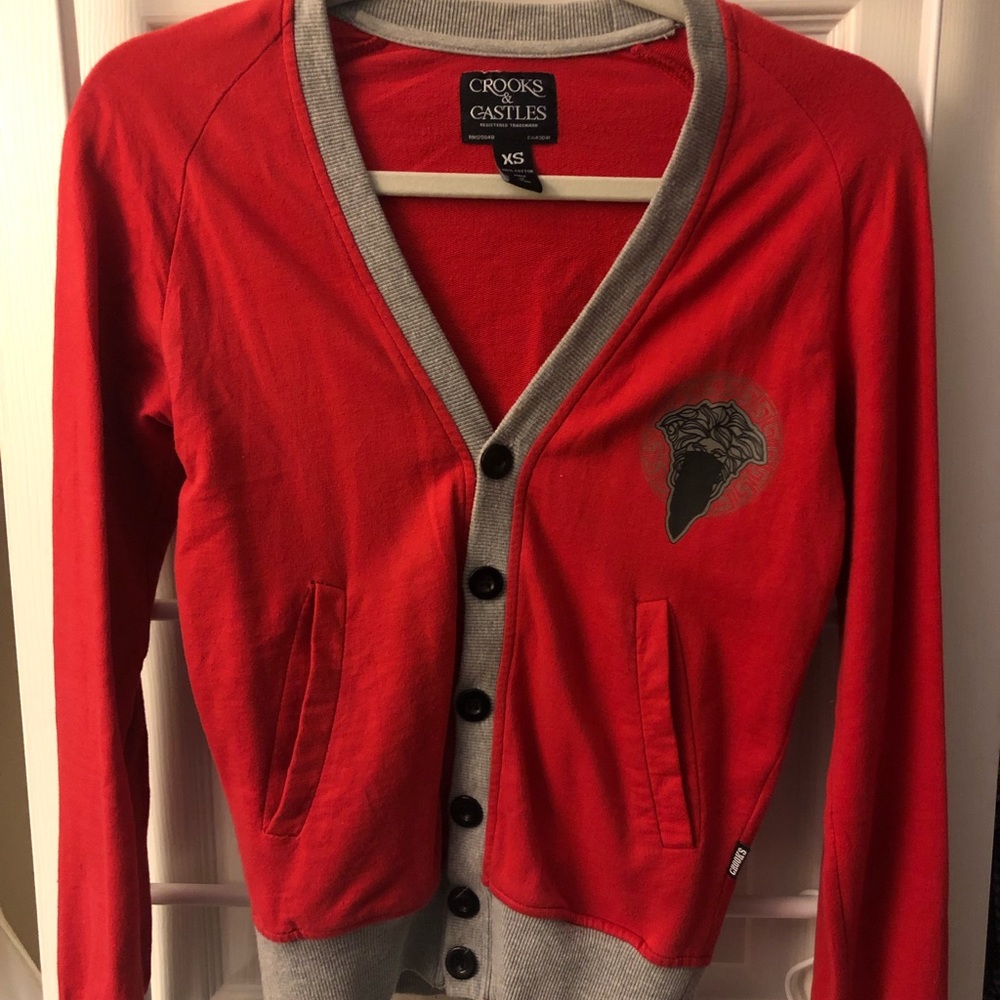 Crooks and Castle cardigan